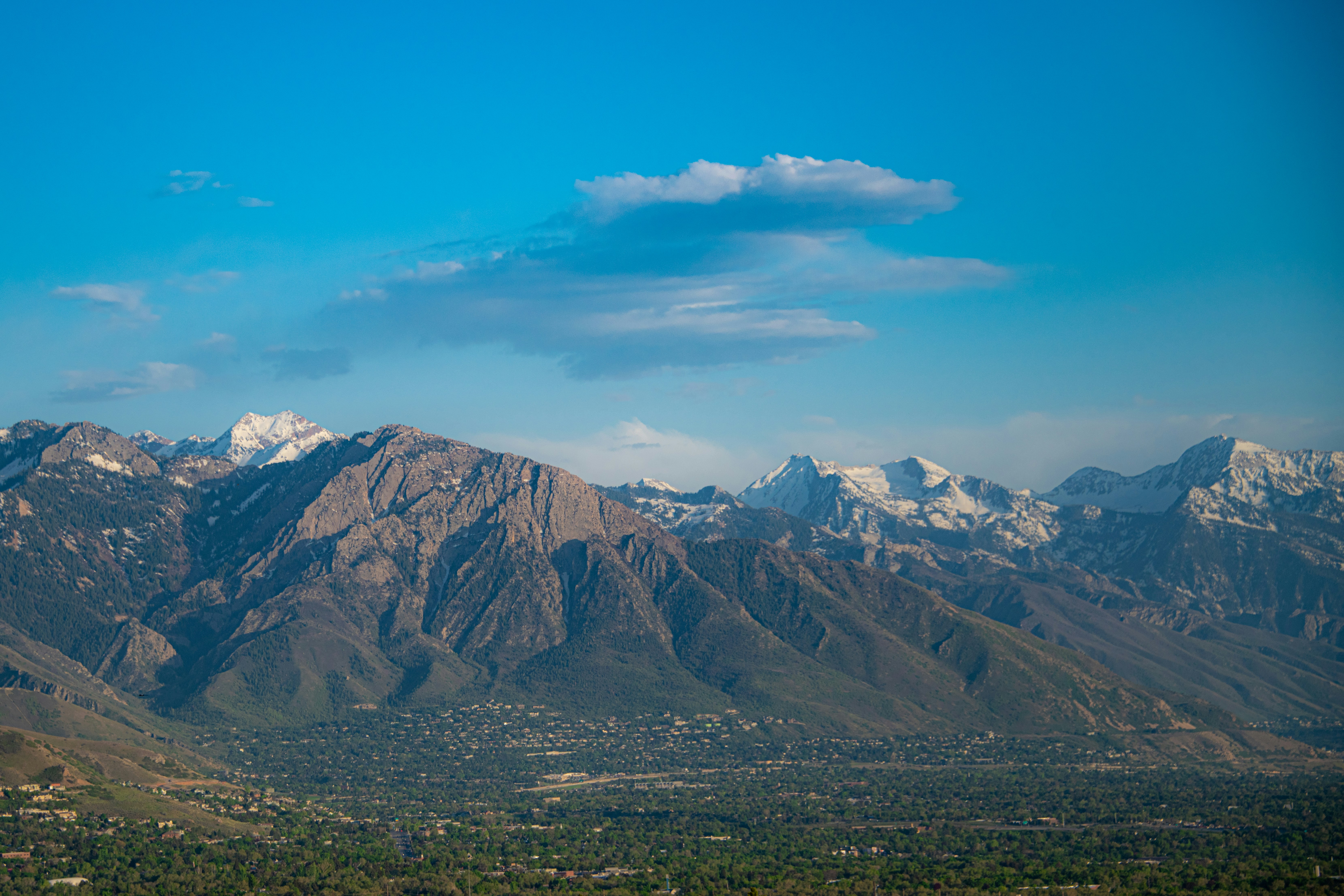 Utah's Wasatch Mountain Range